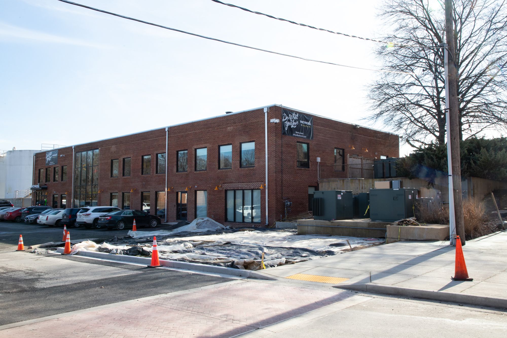 Exterior shot of The Hall CP