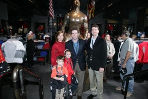 Scott and Kevin Plank and Family
