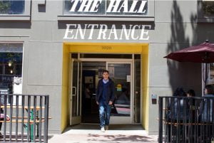 Entrance to The Hall SF by Scott Plank.