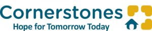 Cornerstones logo hope for tomorrow today